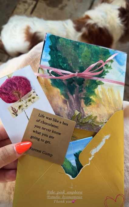 Pink Amphora Art Mail Club Membership