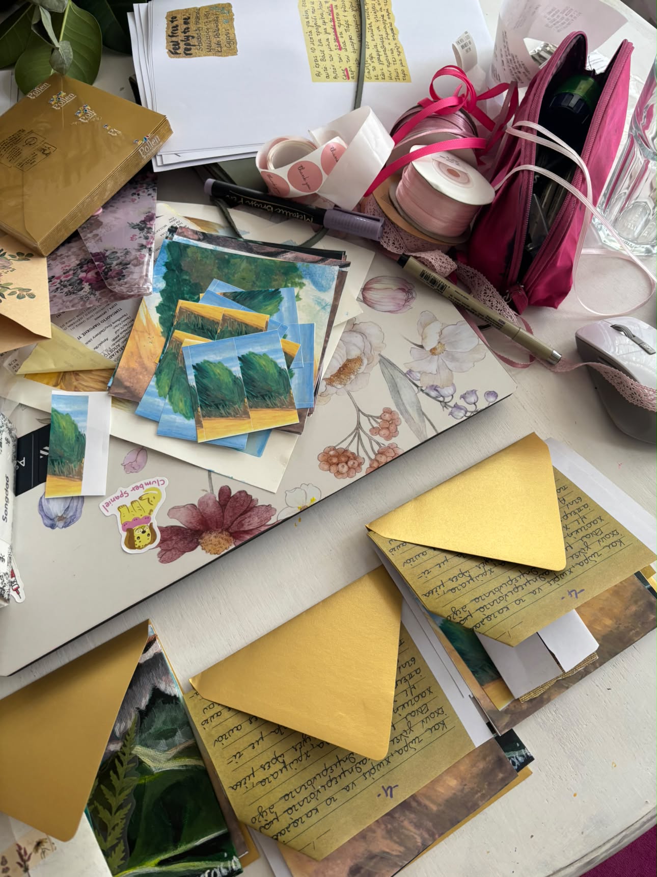 Pink Amphora Art Mail Club Membership